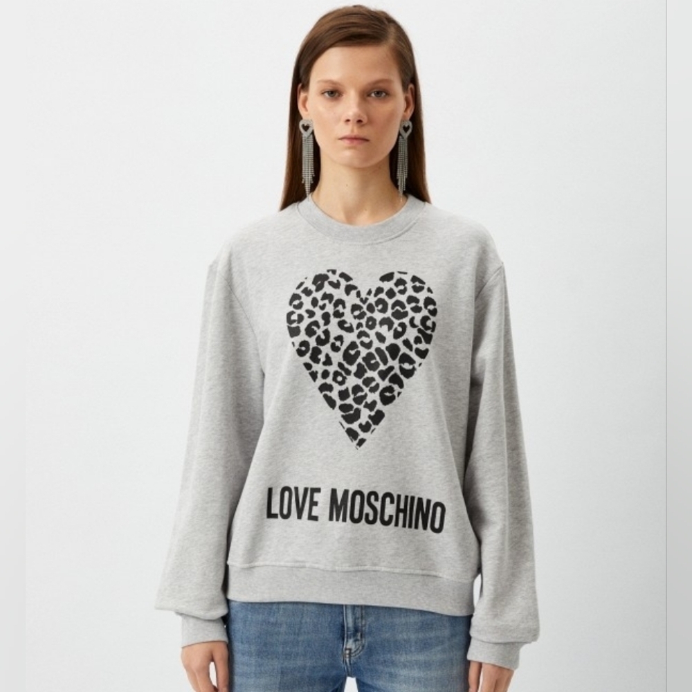 Love Moschino Sweatshirt Size 2 In EUC